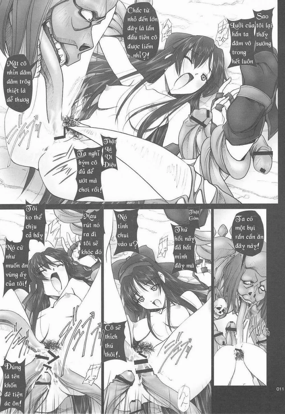 HentaiVN.net - Ảnh 12 - SOYOSOYO Tamashii Bou No Ni (Samurai Spirits) - Chap 1