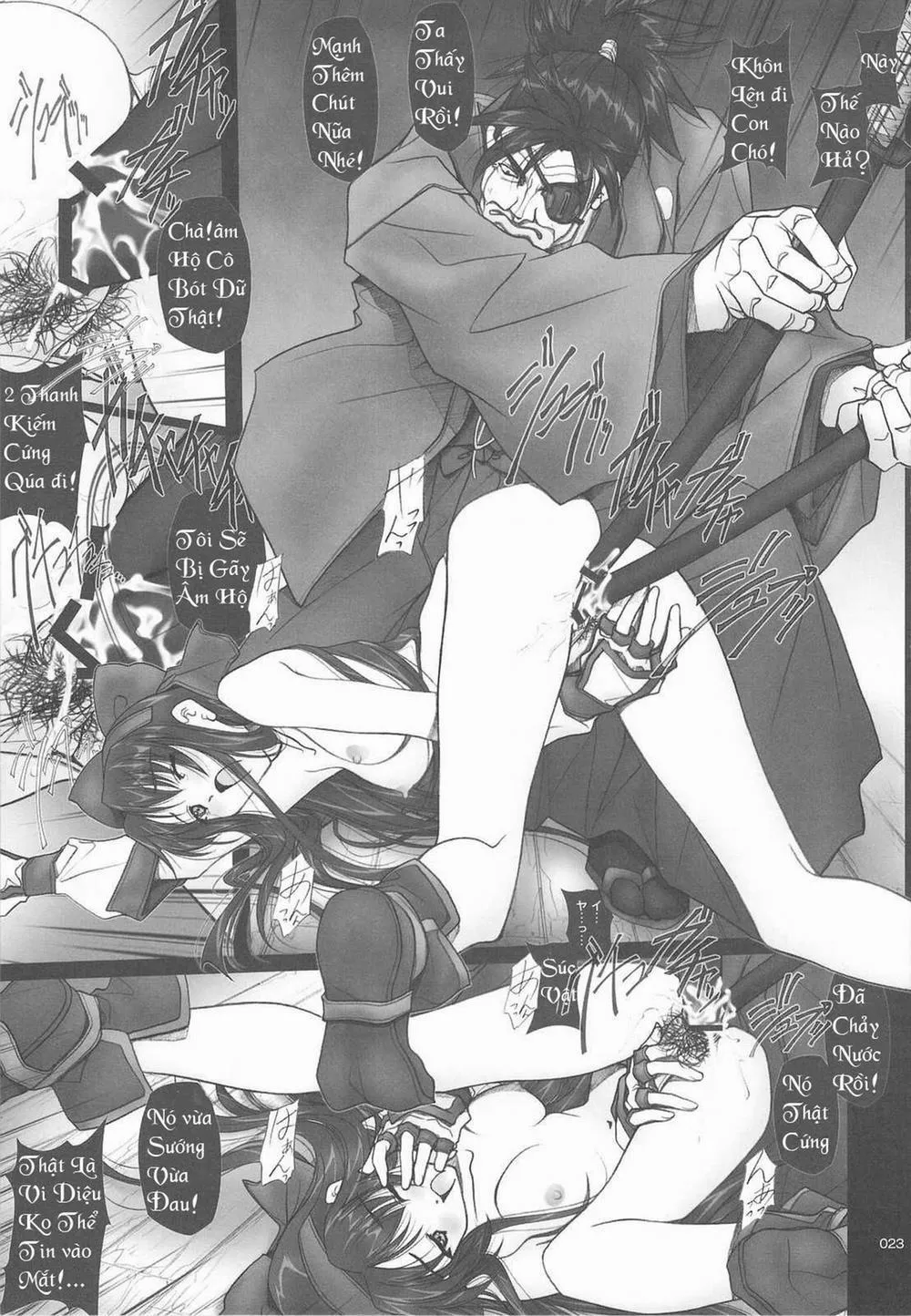 HentaiVN.net - Ảnh 24 - SOYOSOYO Tamashii Bou No Ni (Samurai Spirits) - Chap 1