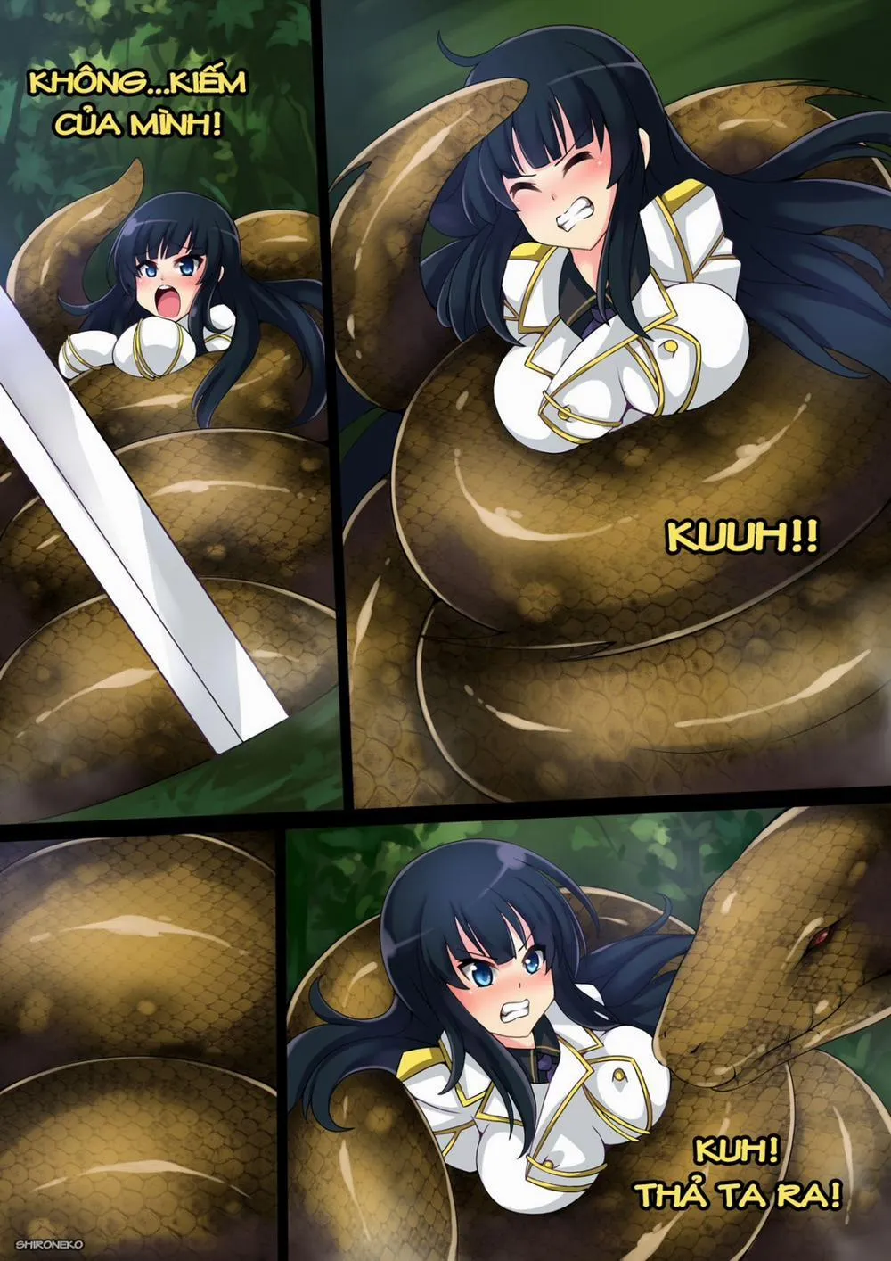 HentaiVN.net - Ảnh 4 - Hell Of Swallowed Ninja - Ikaruga (Senran Kagura) - Chap 1
