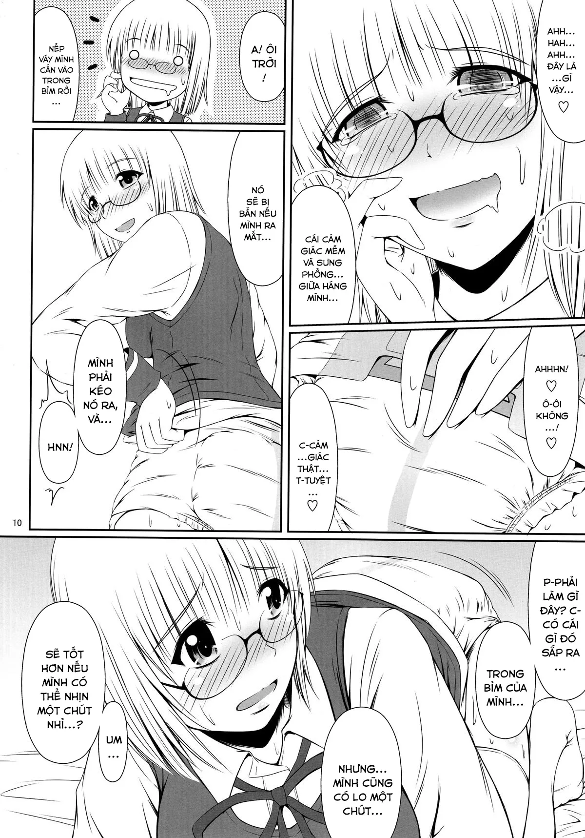 HentaiVN.net - Ảnh 10 - Naisho Nano! -Haruhara-ke Sanshimai Monogatari- 1 [ナイショなの! -陽原家三姉妹物語- 1] - Chap 1