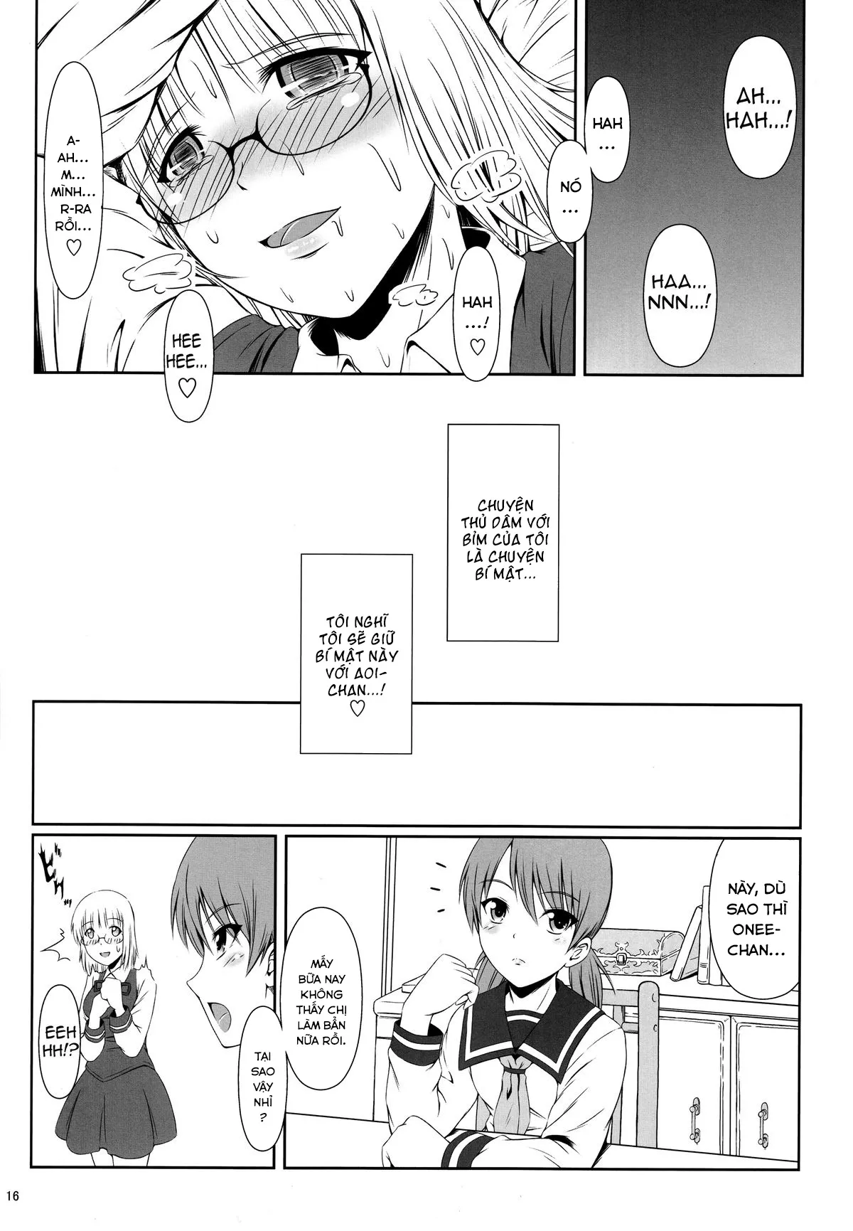 HentaiVN.net - Ảnh 16 - Naisho Nano! -Haruhara-ke Sanshimai Monogatari- 1 [ナイショなの! -陽原家三姉妹物語- 1] - Chap 1