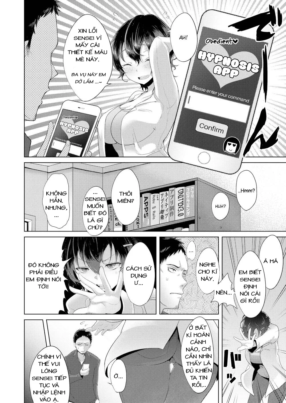 HentaiVN.net - Ảnh 3 - Hypnosis♥Defuck - Chap 1