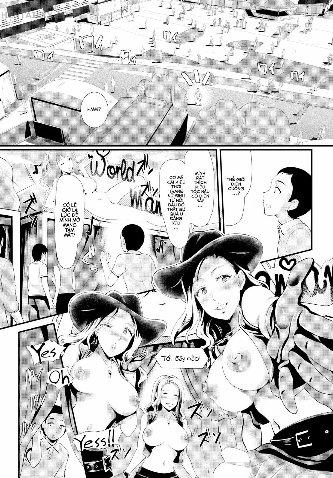 HentaiVN.net - Ảnh 11 - Let's All Cum Together! Tender Meat Festival! - Chap 1