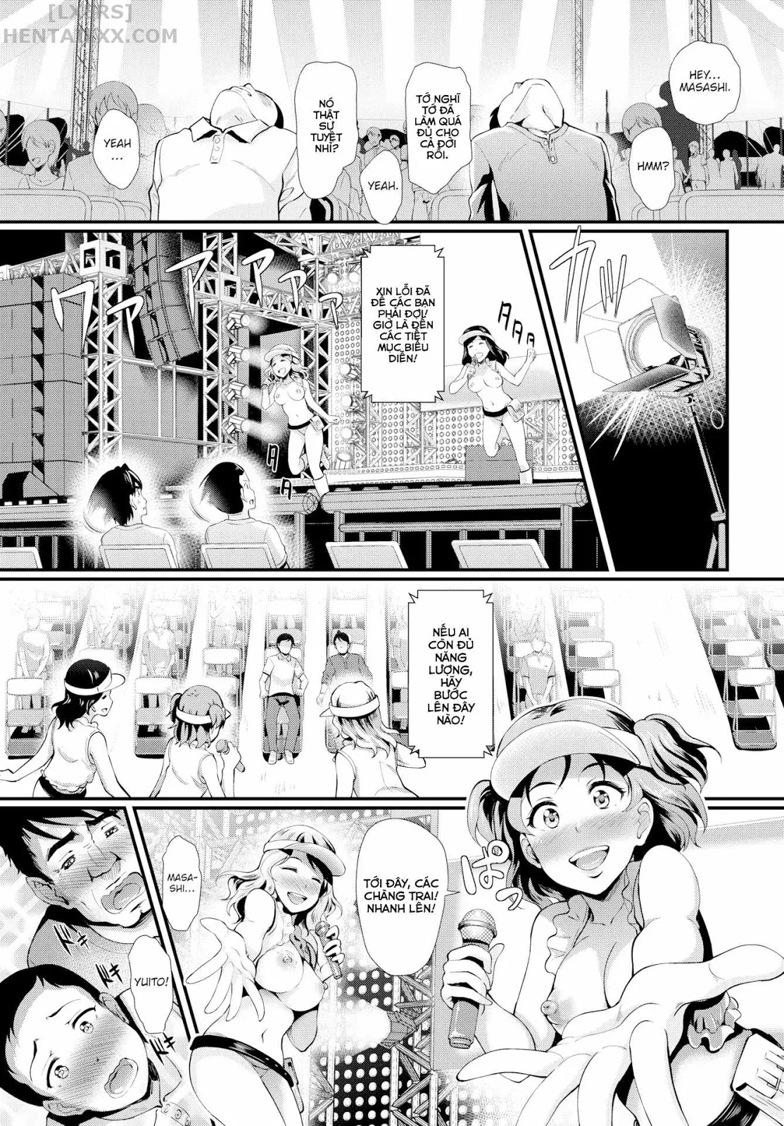 HentaiVN.net - Ảnh 19 - Let's All Cum Together! Tender Meat Festival! - Chap 1