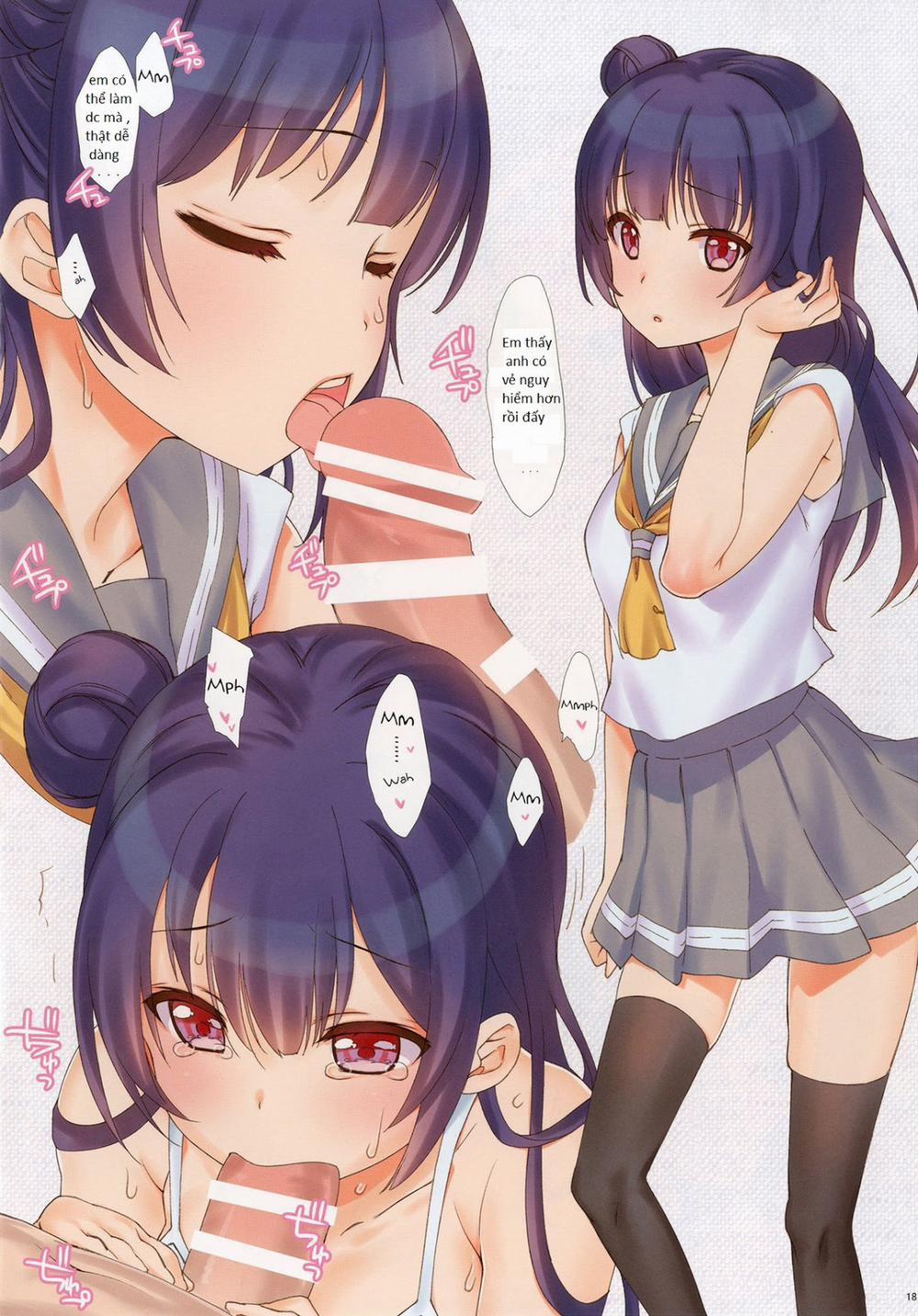 HentaiVN.net - Ảnh 18 - A HAPPY LOVE LOVE LIFE! - Chap 1