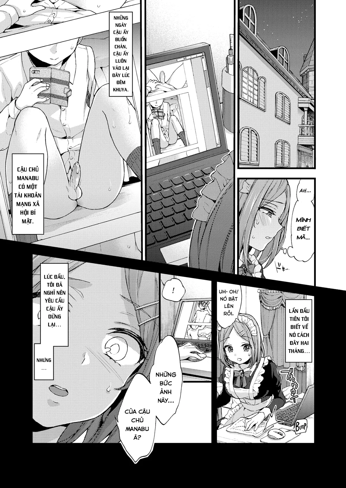 HentaiVN.net - Ảnh 5 - Master manabu has hit puberty - Chap 1
