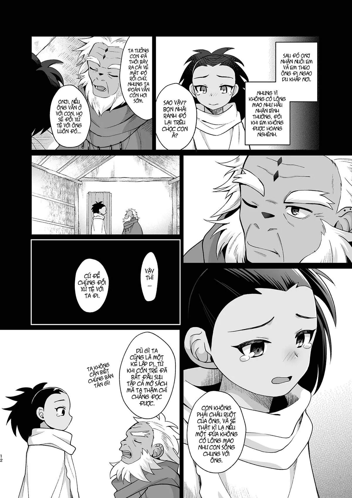 HentaiVN.net - Ảnh 12 - Sự ghép đôi giữa người và sói [Hito no tsugai, kemono no tsugai] - Chap 1