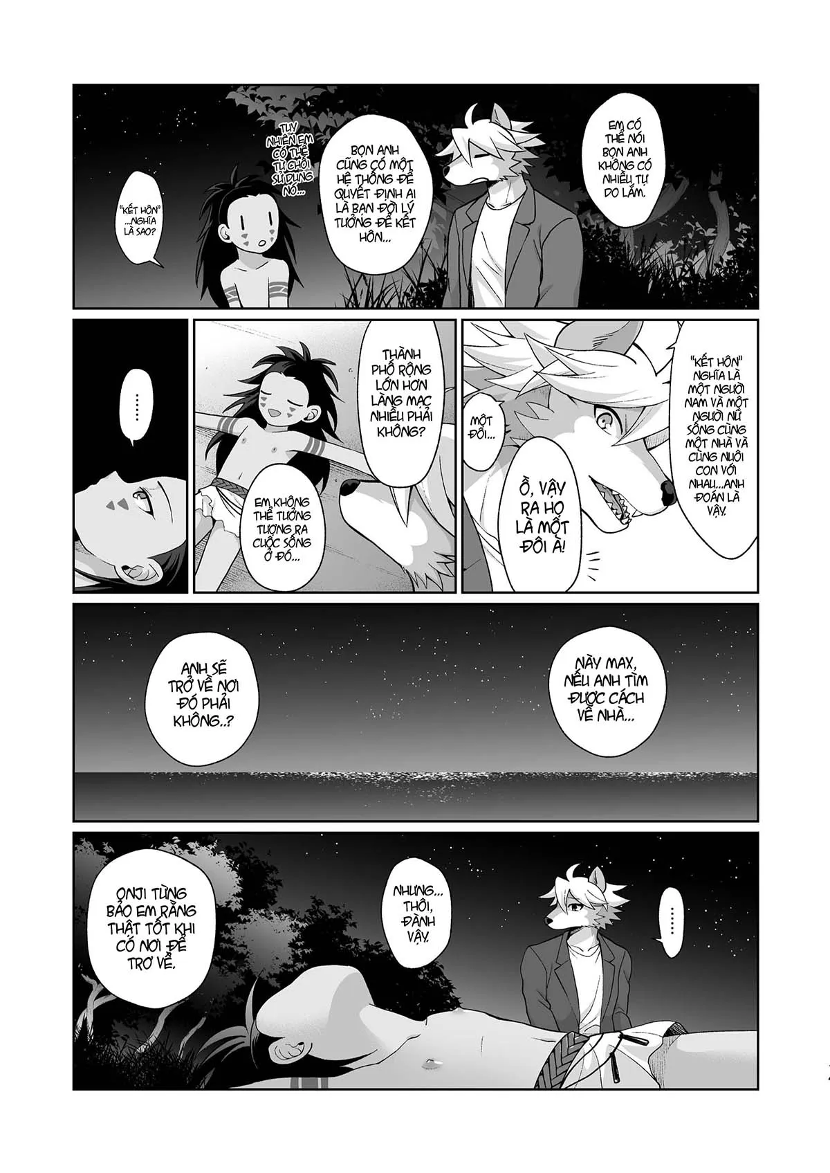 HentaiVN.net - Ảnh 14 - Sự ghép đôi giữa người và sói [Hito no tsugai, kemono no tsugai] - Chap 1