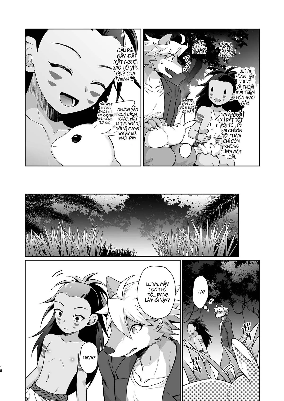 HentaiVN.net - Ảnh 18 - Sự ghép đôi giữa người và sói [Hito no tsugai, kemono no tsugai] - Chap 1