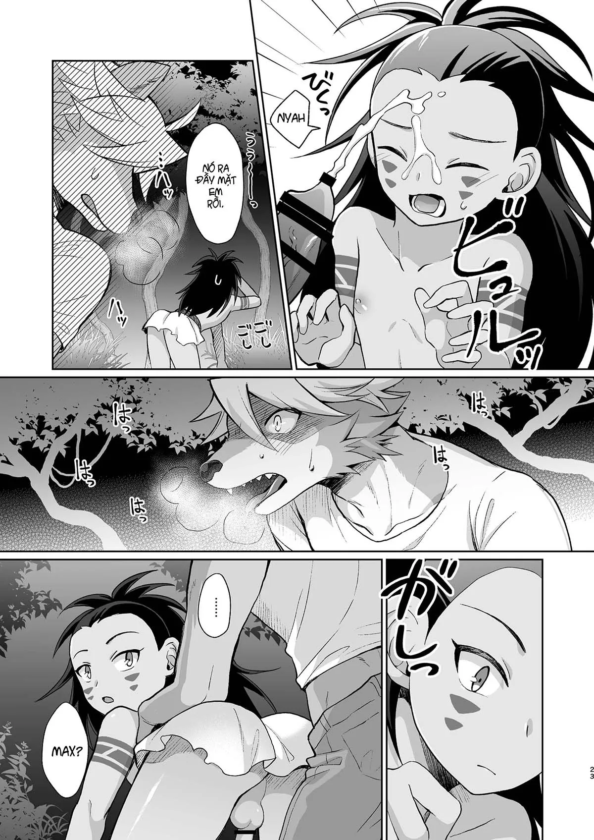 HentaiVN.net - Ảnh 23 - Sự ghép đôi giữa người và sói [Hito no tsugai, kemono no tsugai] - Chap 1