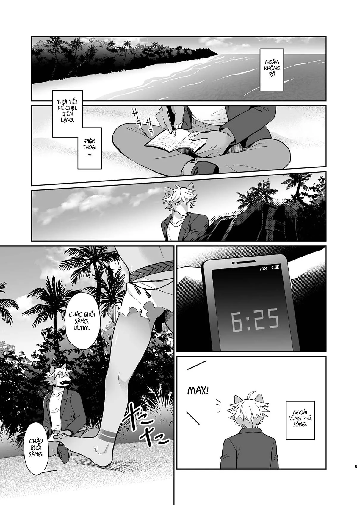 HentaiVN.net - Ảnh 5 - Sự ghép đôi giữa người và sói [Hito no tsugai, kemono no tsugai] - Chap 1