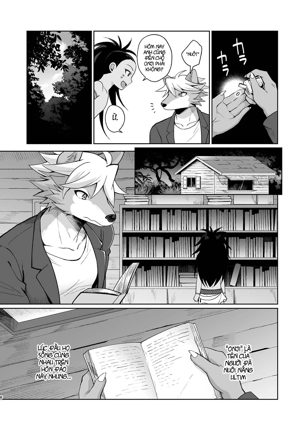 HentaiVN.net - Ảnh 8 - Sự ghép đôi giữa người và sói [Hito no tsugai, kemono no tsugai] - Chap 1