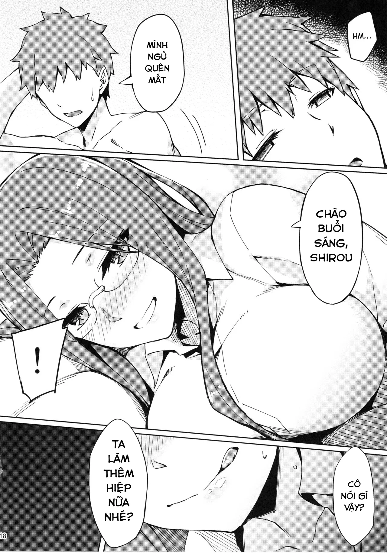 HentaiVN.net - Ảnh 19 - Rider-san to Hadawai. - Chap 1