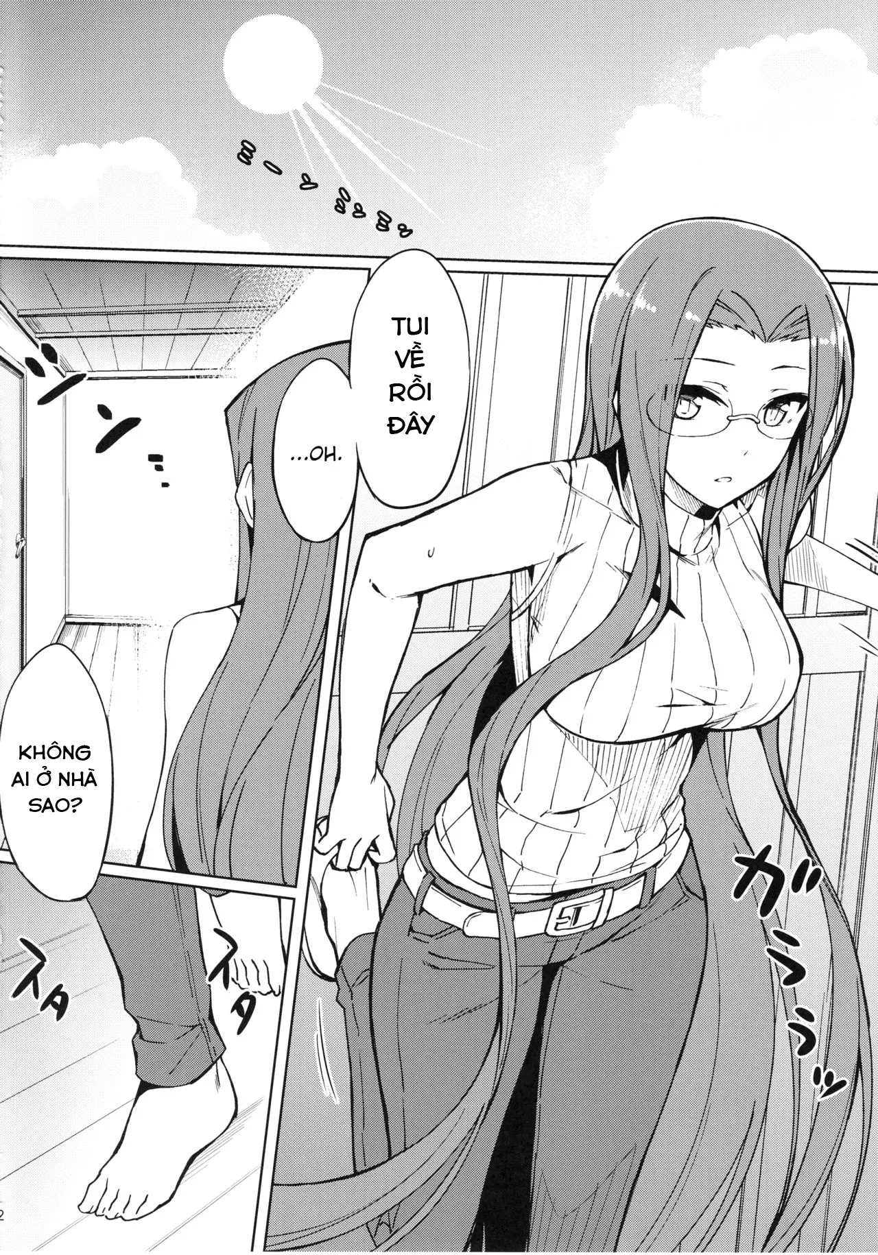 HentaiVN.net - Ảnh 3 - Rider-san to Hadawai. - Chap 1