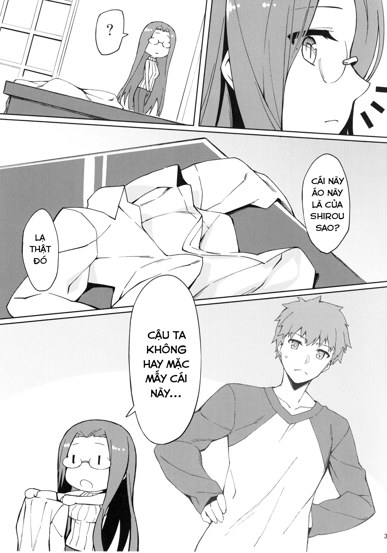 HentaiVN.net - Ảnh 4 - Rider-san to Hadawai. - Chap 1