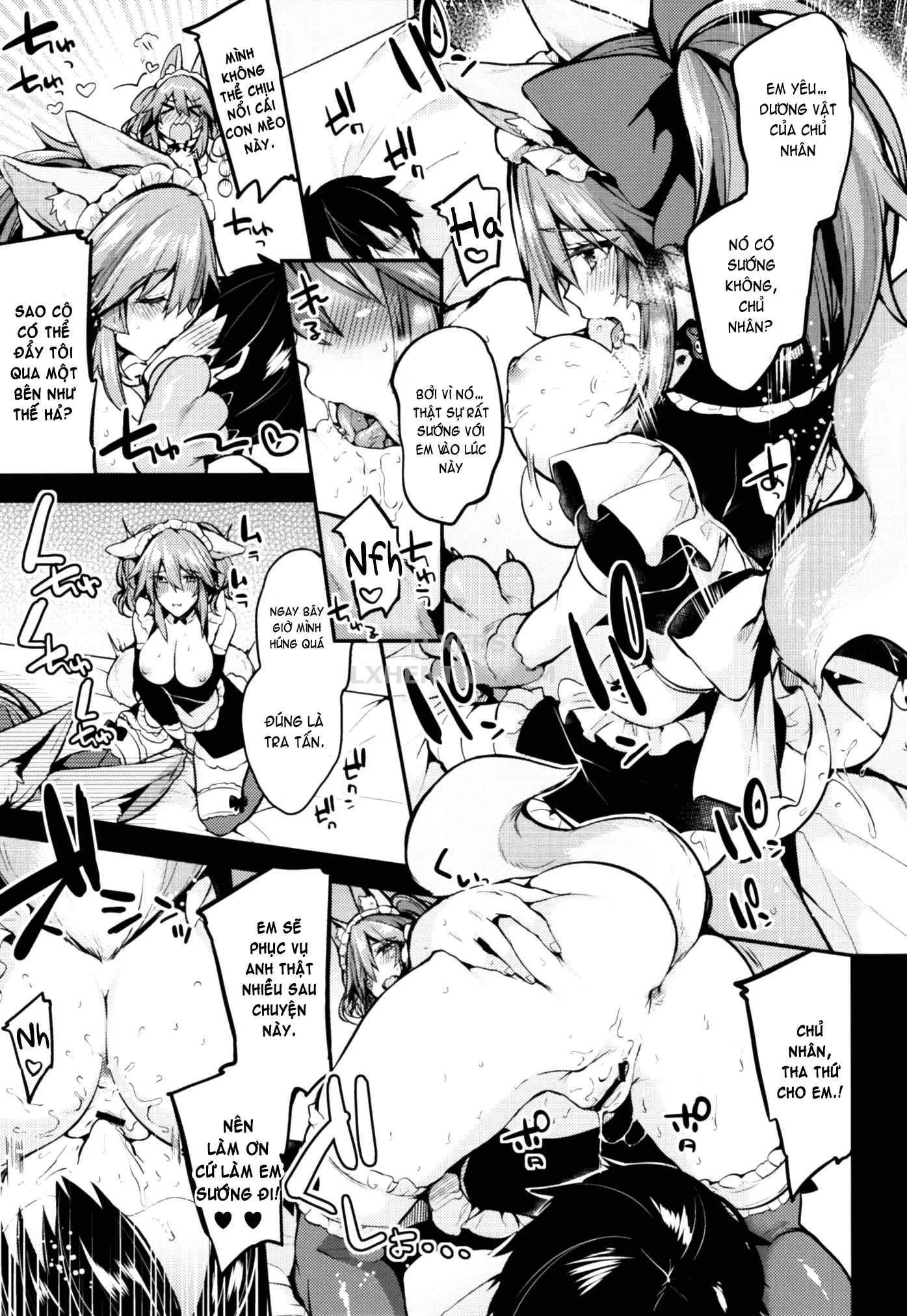 HentaiVN.net - Ảnh 11 - Maid Service Double Fox - Chap 1