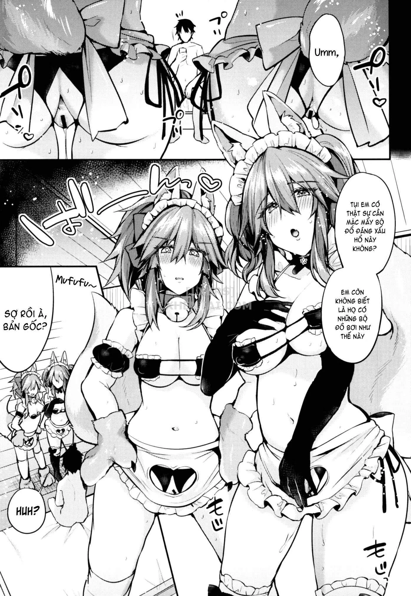 HentaiVN.net - Ảnh 17 - Maid Service Double Fox - Chap 1