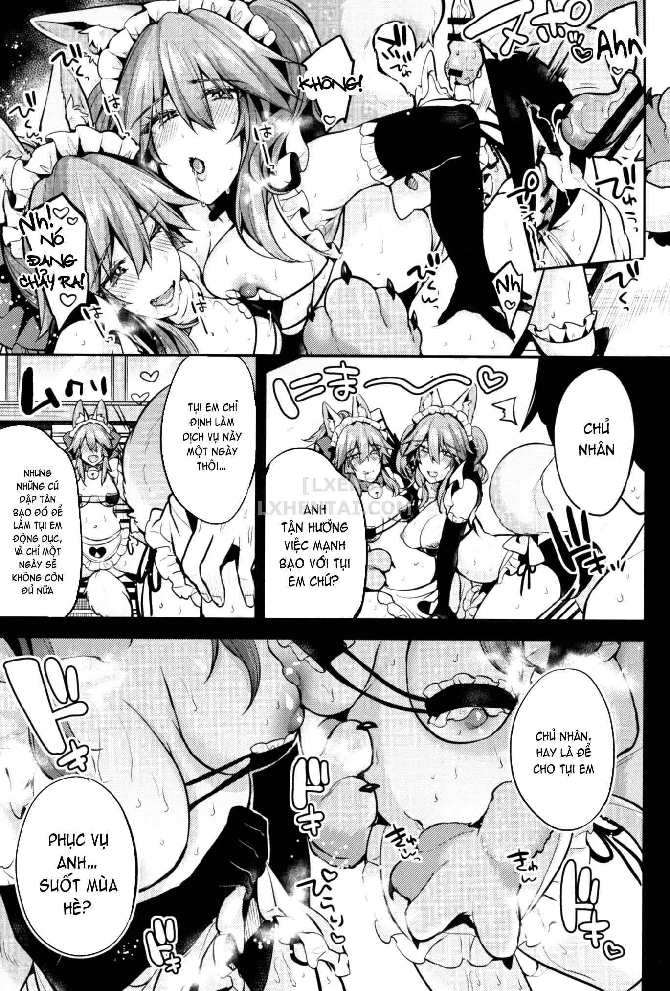 HentaiVN.net - Ảnh 25 - Maid Service Double Fox - Chap 1