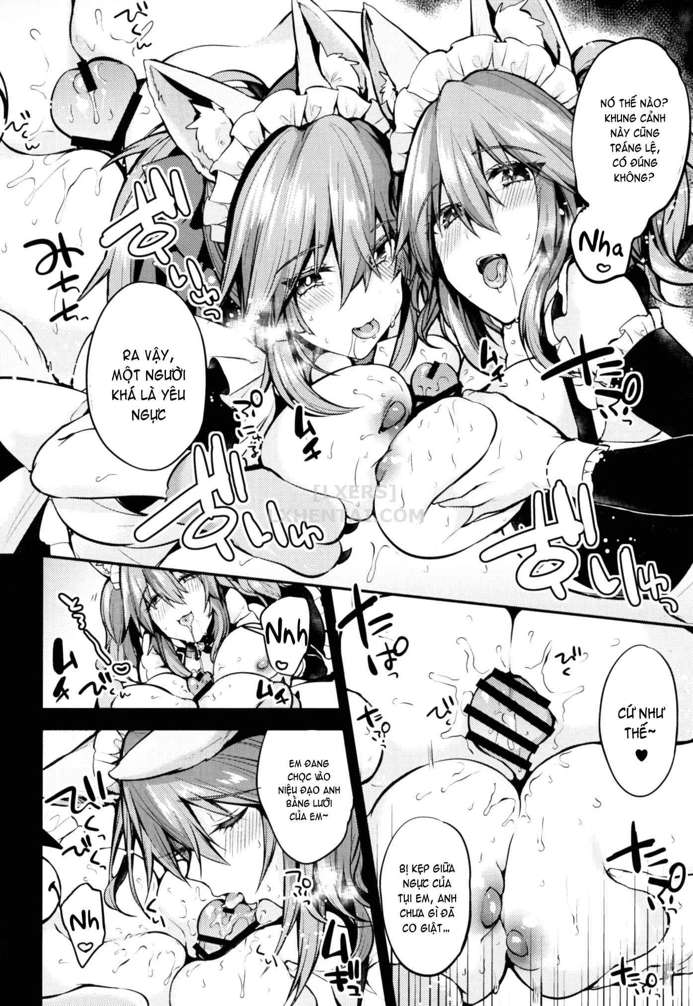 HentaiVN.net - Ảnh 6 - Maid Service Double Fox - Chap 1