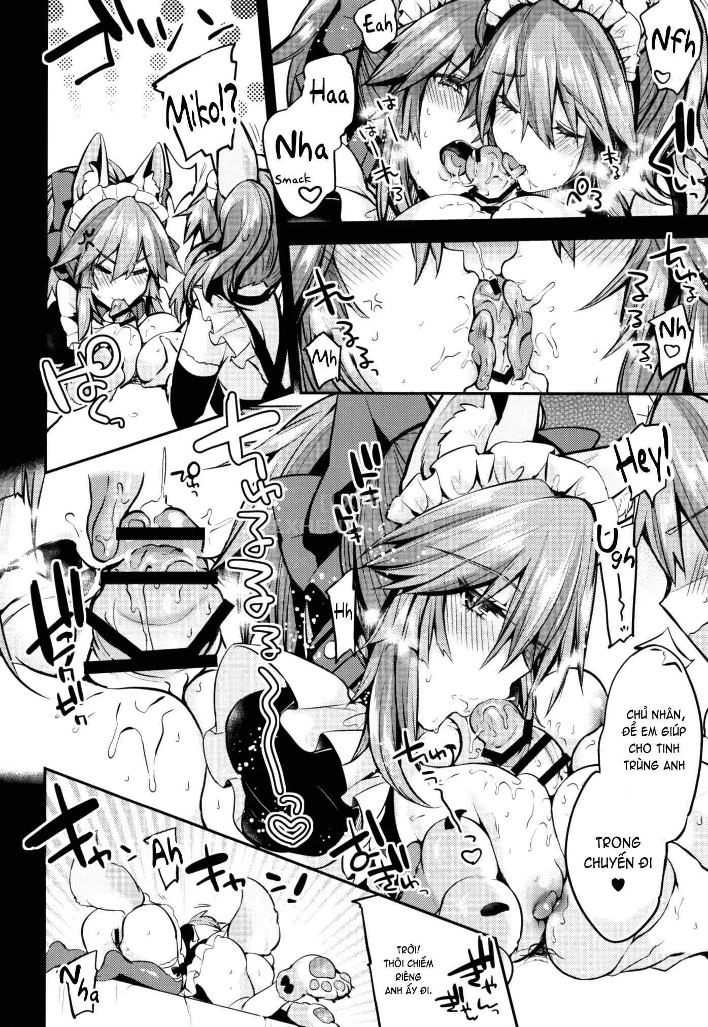 HentaiVN.net - Ảnh 8 - Maid Service Double Fox - Chap 1