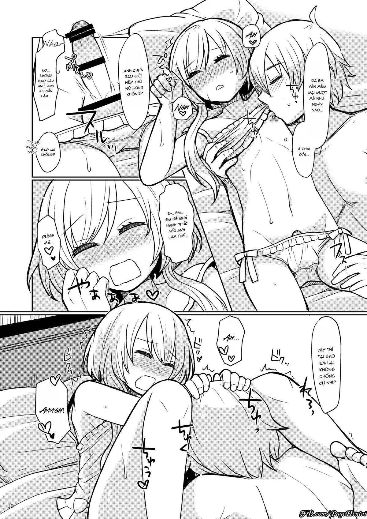 HentaiVN.net - Ảnh 10 - Oniichan no Oyomesan - Chap 1