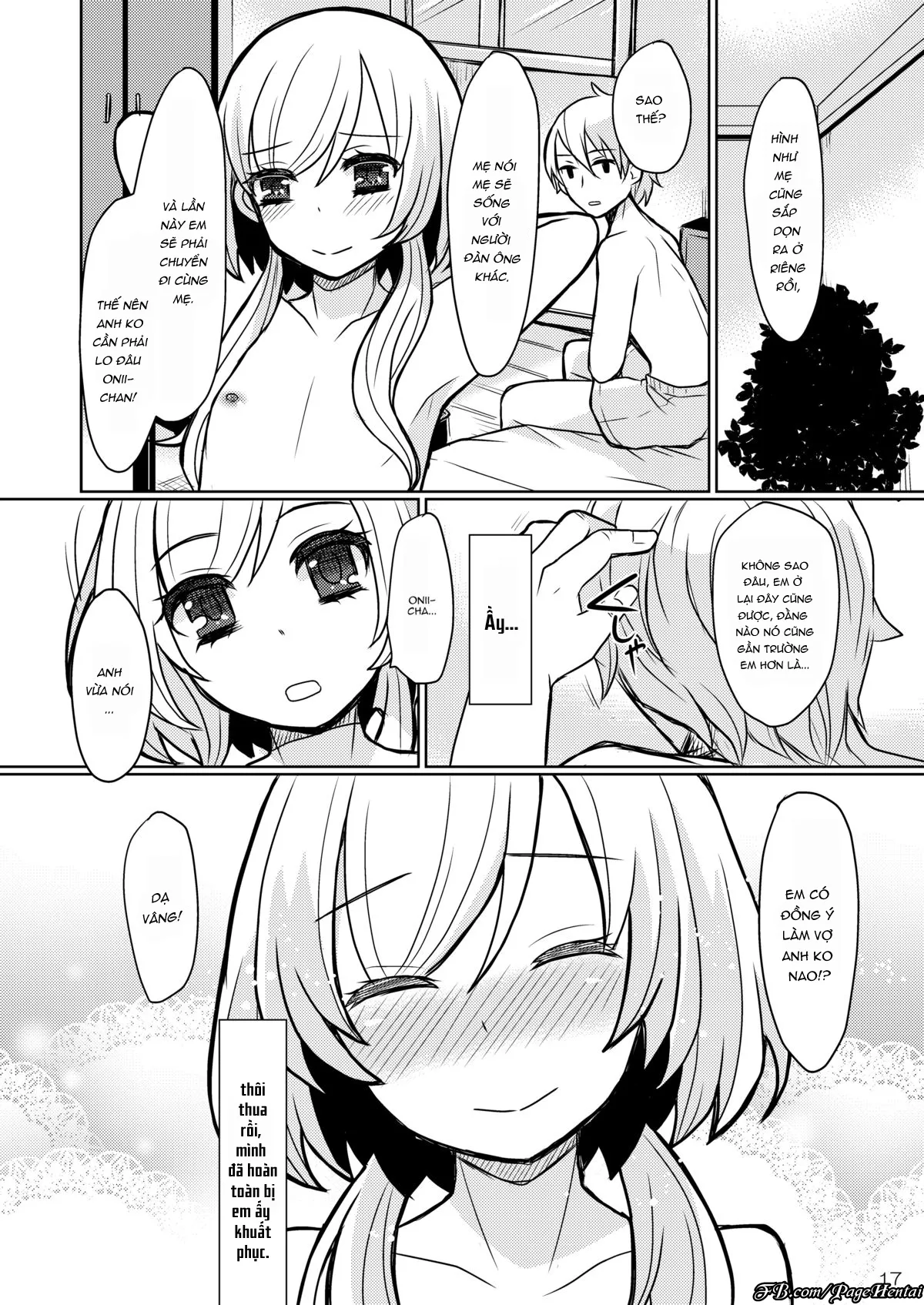 HentaiVN.net - Ảnh 17 - Oniichan no Oyomesan - Chap 1