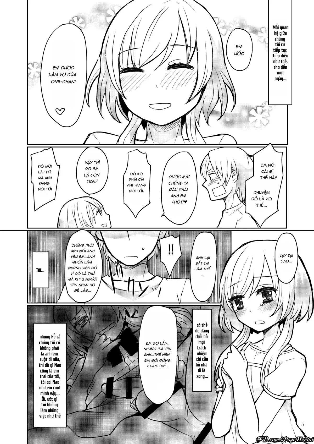 HentaiVN.net - Ảnh 5 - Oniichan no Oyomesan - Chap 1
