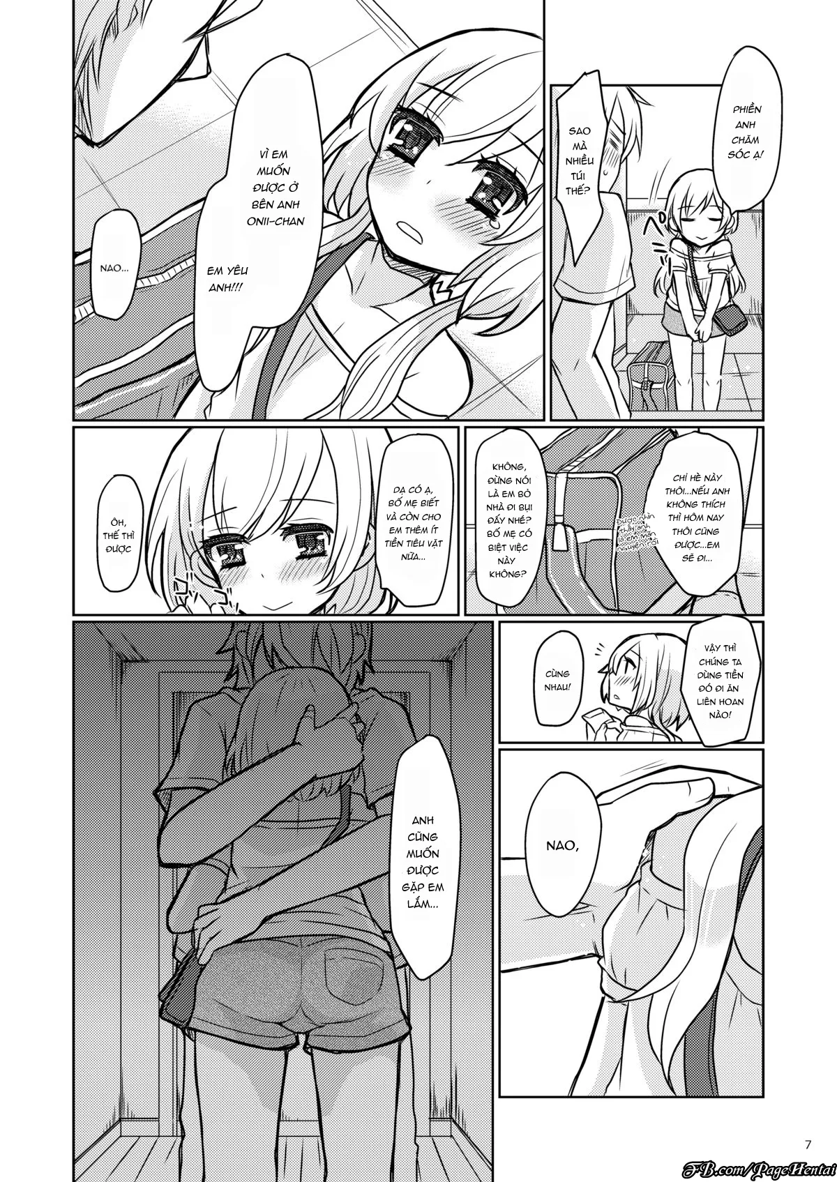 HentaiVN.net - Ảnh 7 - Oniichan no Oyomesan - Chap 1