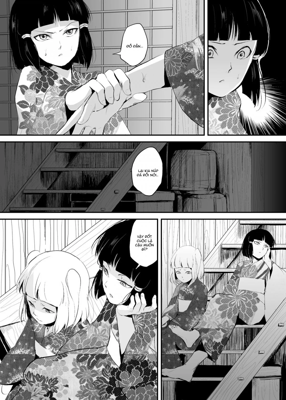 HentaiVN.net - Ảnh 15 - Hakusen to Sumizome Kaidan Shitagaku Jouji - Chap 1