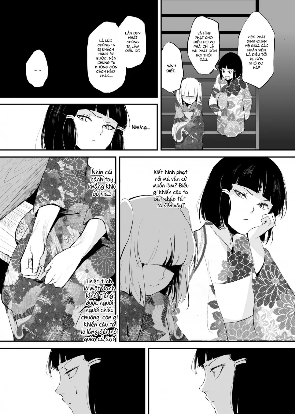 HentaiVN.net - Ảnh 16 - Hakusen to Sumizome Kaidan Shitagaku Jouji - Chap 1
