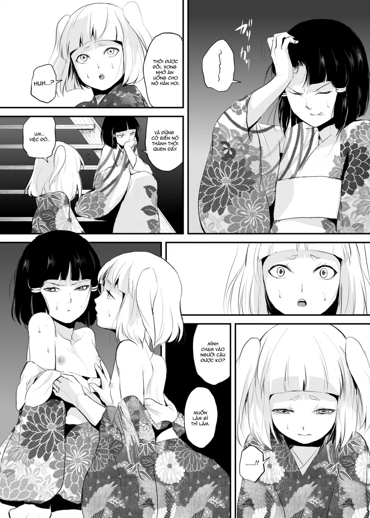 HentaiVN.net - Ảnh 17 - Hakusen to Sumizome Kaidan Shitagaku Jouji - Chap 1
