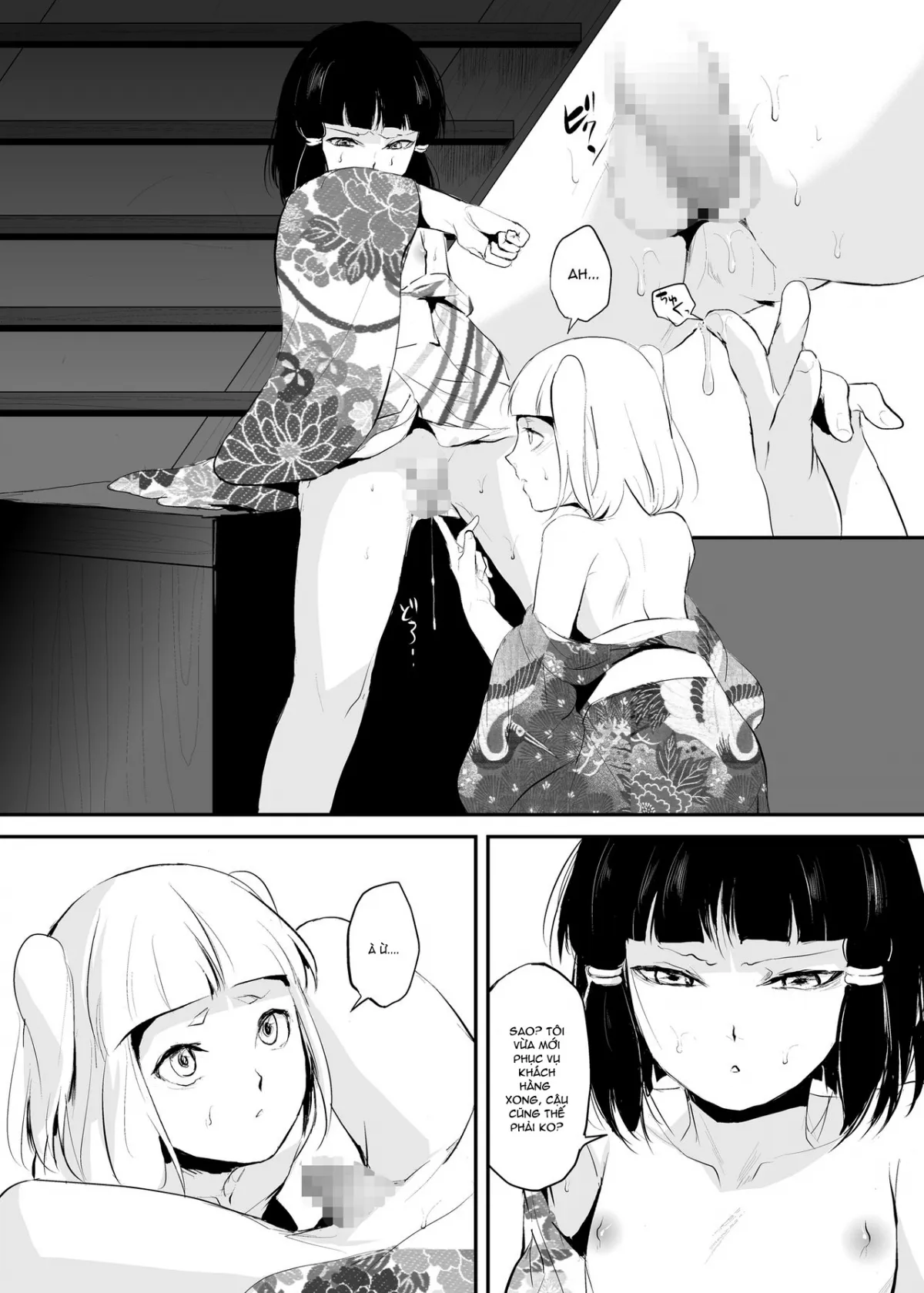 HentaiVN.net - Ảnh 18 - Hakusen to Sumizome Kaidan Shitagaku Jouji - Chap 1