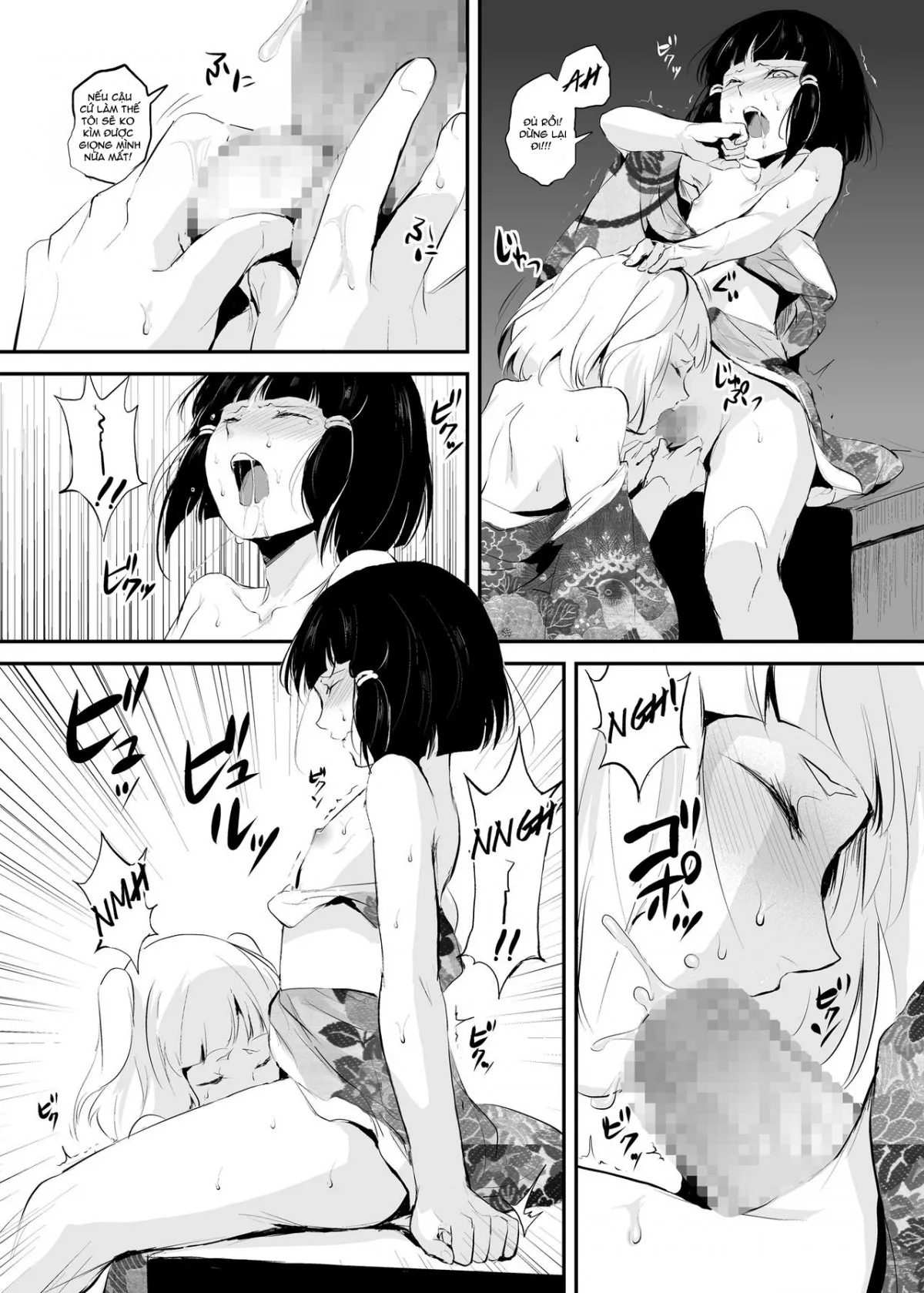 HentaiVN.net - Ảnh 20 - Hakusen to Sumizome Kaidan Shitagaku Jouji - Chap 1