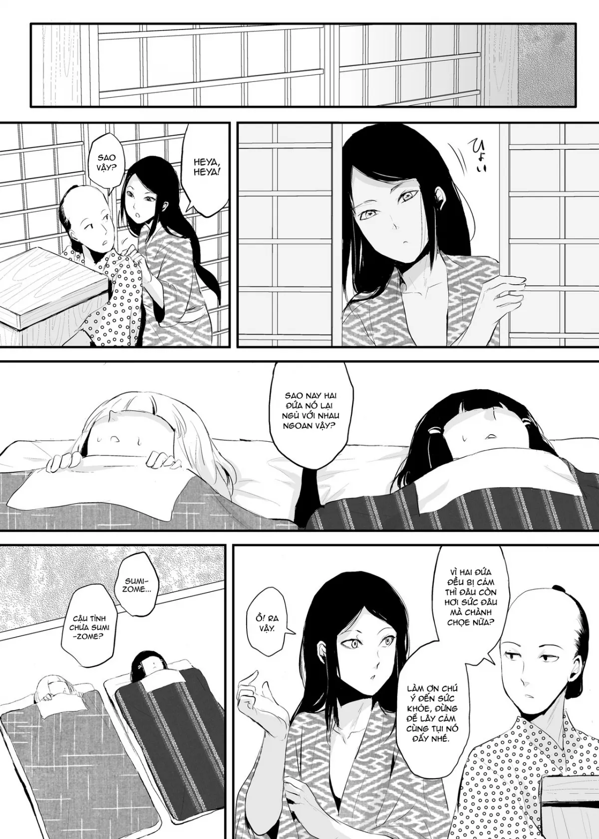 HentaiVN.net - Ảnh 31 - Hakusen to Sumizome Kaidan Shitagaku Jouji - Chap 1