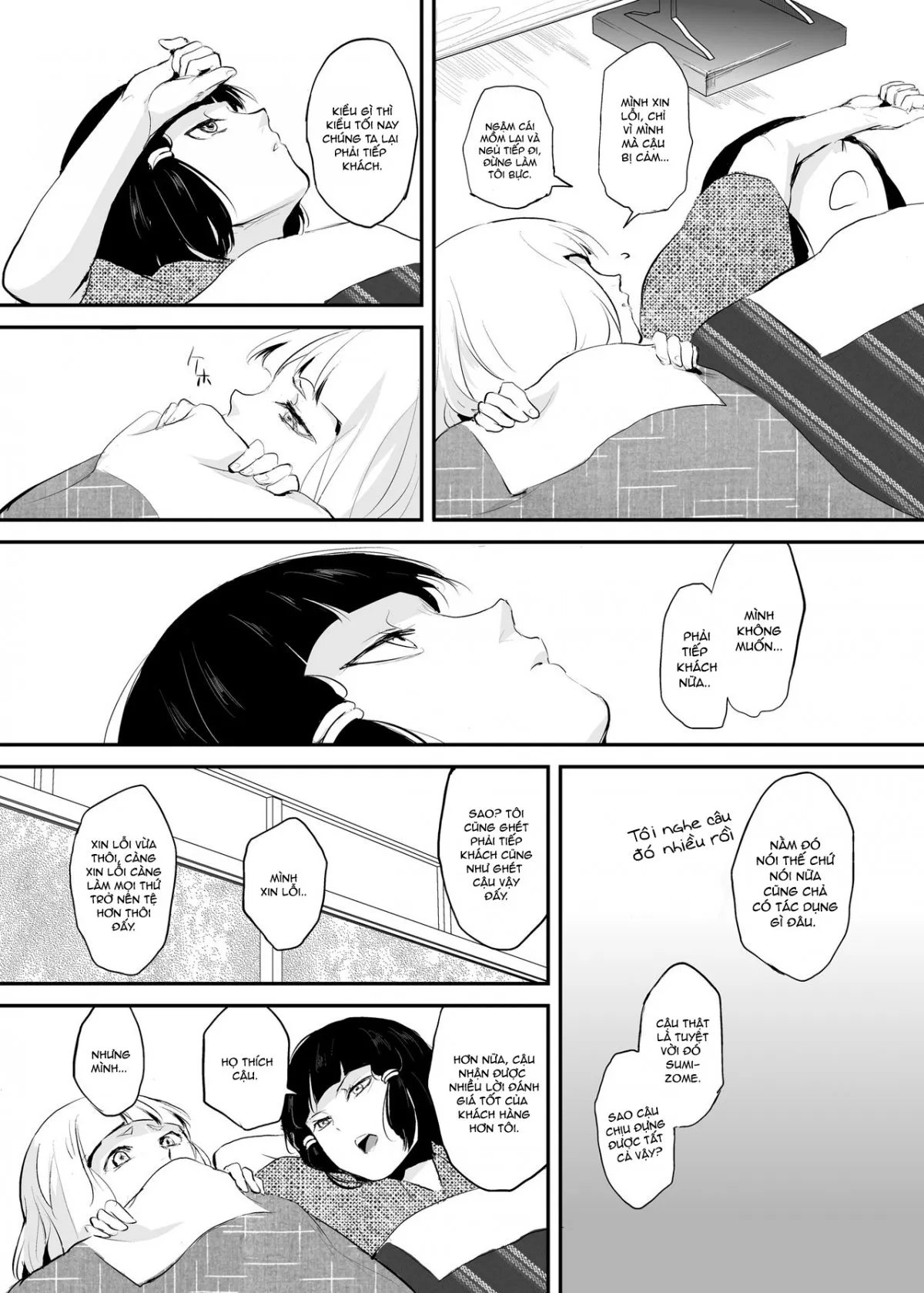 HentaiVN.net - Ảnh 32 - Hakusen to Sumizome Kaidan Shitagaku Jouji - Chap 1