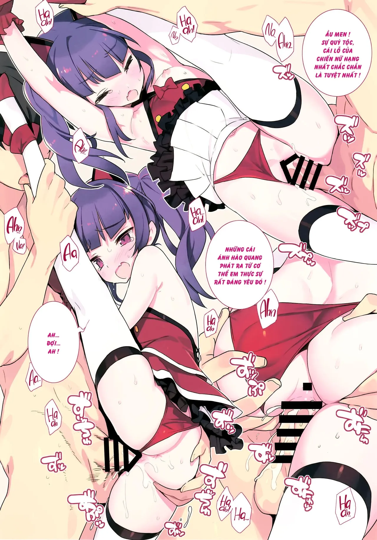 HentaiVN.net - Ảnh 6 - Ánh Hào Quang Của Bé Mèo [Noblesse Oblige (Alice Gear Aegis)] - Chap 1