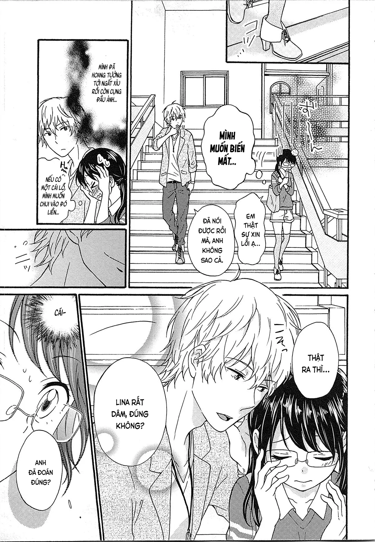 HentaiVN.net - Ảnh 26 - Cô gái hay hoang tưởng thích sự nóng bỏng [Mousou Otome Oatsui no ga Osuki; 妄想乙女はお熱いのがお好きっ] - Chap 1