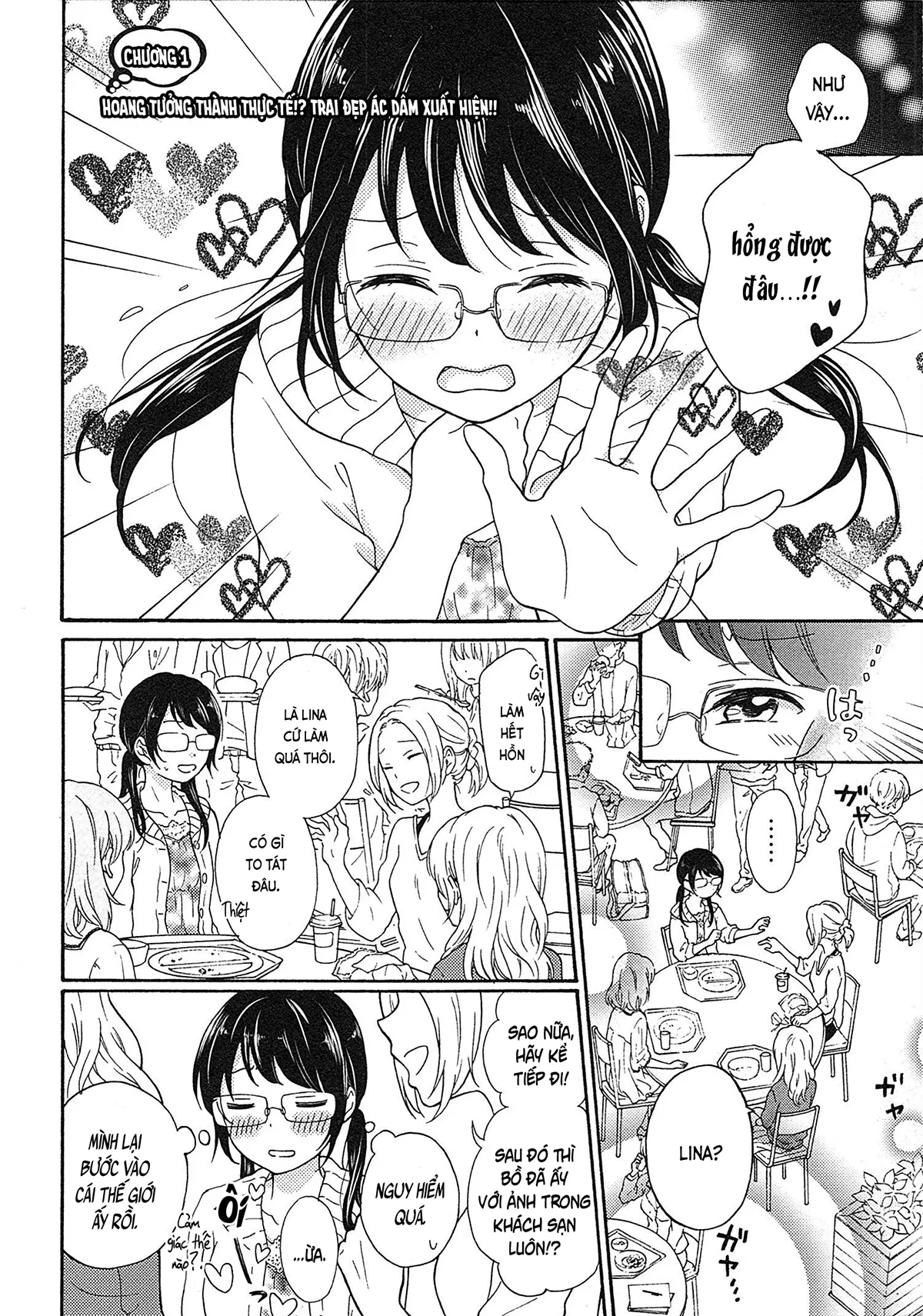HentaiVN.net - Ảnh 5 - Cô gái hay hoang tưởng thích sự nóng bỏng [Mousou Otome Oatsui no ga Osuki; 妄想乙女はお熱いのがお好きっ] - Chap 1