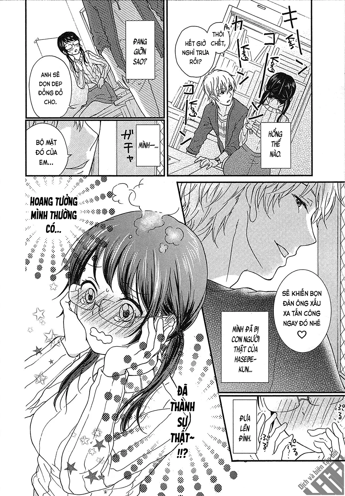 HentaiVN.net - Ảnh 25 - Cô gái hay hoang tưởng thích sự nóng bỏng [Mousou Otome Oatsui no ga Osuki; 妄想乙女はお熱いのがお好きっ] - Chap 2