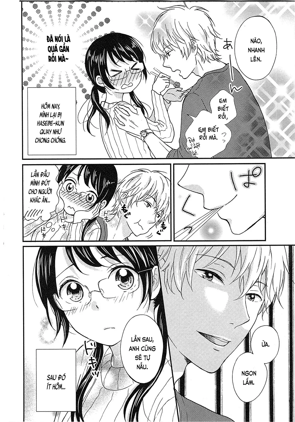 HentaiVN.net - Ảnh 3 - Cô gái hay hoang tưởng thích sự nóng bỏng [Mousou Otome Oatsui no ga Osuki; 妄想乙女はお熱いのがお好きっ] - Chap 2