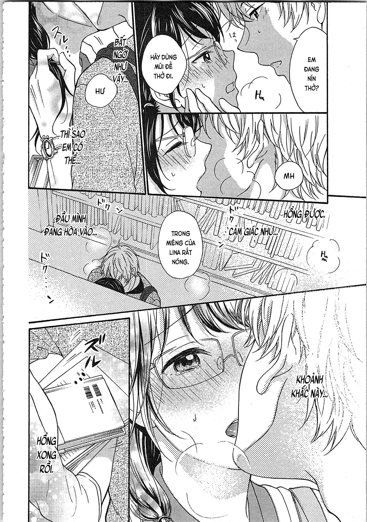 HentaiVN.net - Ảnh 11 - Cô gái hay hoang tưởng thích sự nóng bỏng [Mousou Otome Oatsui no ga Osuki; 妄想乙女はお熱いのがお好きっ] - Chap 3