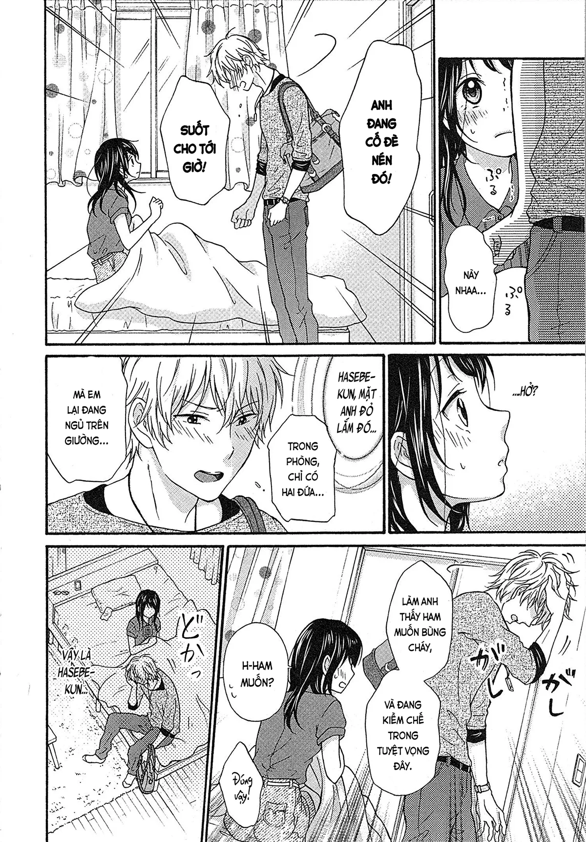 HentaiVN.net - Ảnh 17 - Cô gái hay hoang tưởng thích sự nóng bỏng [Mousou Otome Oatsui no ga Osuki; 妄想乙女はお熱いのがお好きっ] - Chap 3