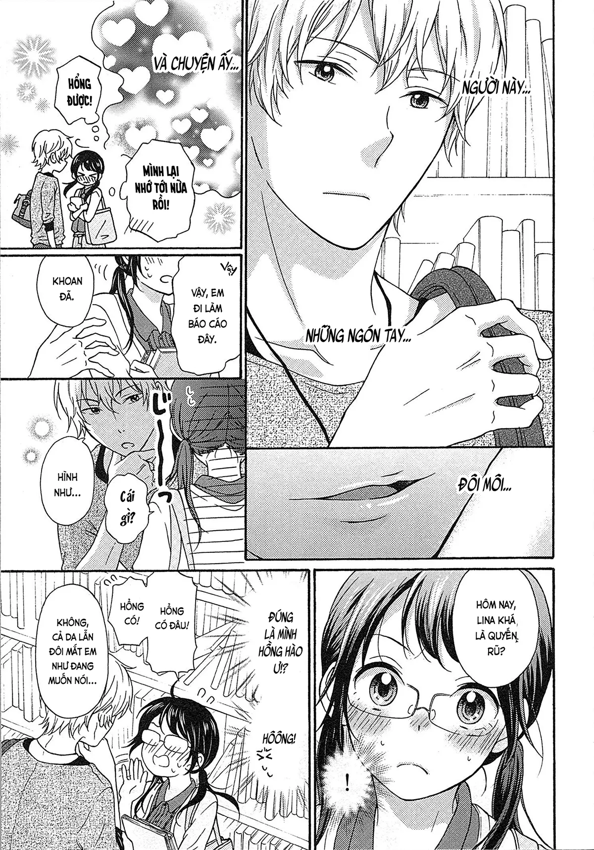 HentaiVN.net - Ảnh 6 - Cô gái hay hoang tưởng thích sự nóng bỏng [Mousou Otome Oatsui no ga Osuki; 妄想乙女はお熱いのがお好きっ] - Chap 3