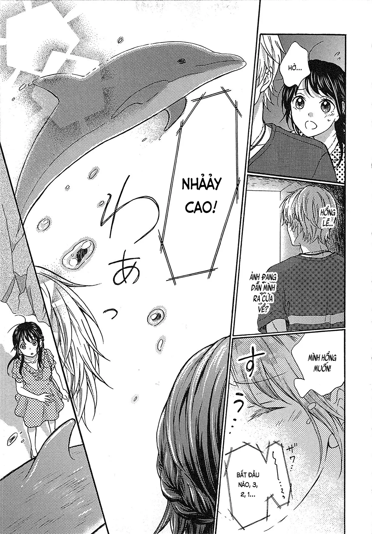 HentaiVN.net - Ảnh 12 - Cô gái hay hoang tưởng thích sự nóng bỏng [Mousou Otome Oatsui no ga Osuki; 妄想乙女はお熱いのがお好きっ] - Chap 4