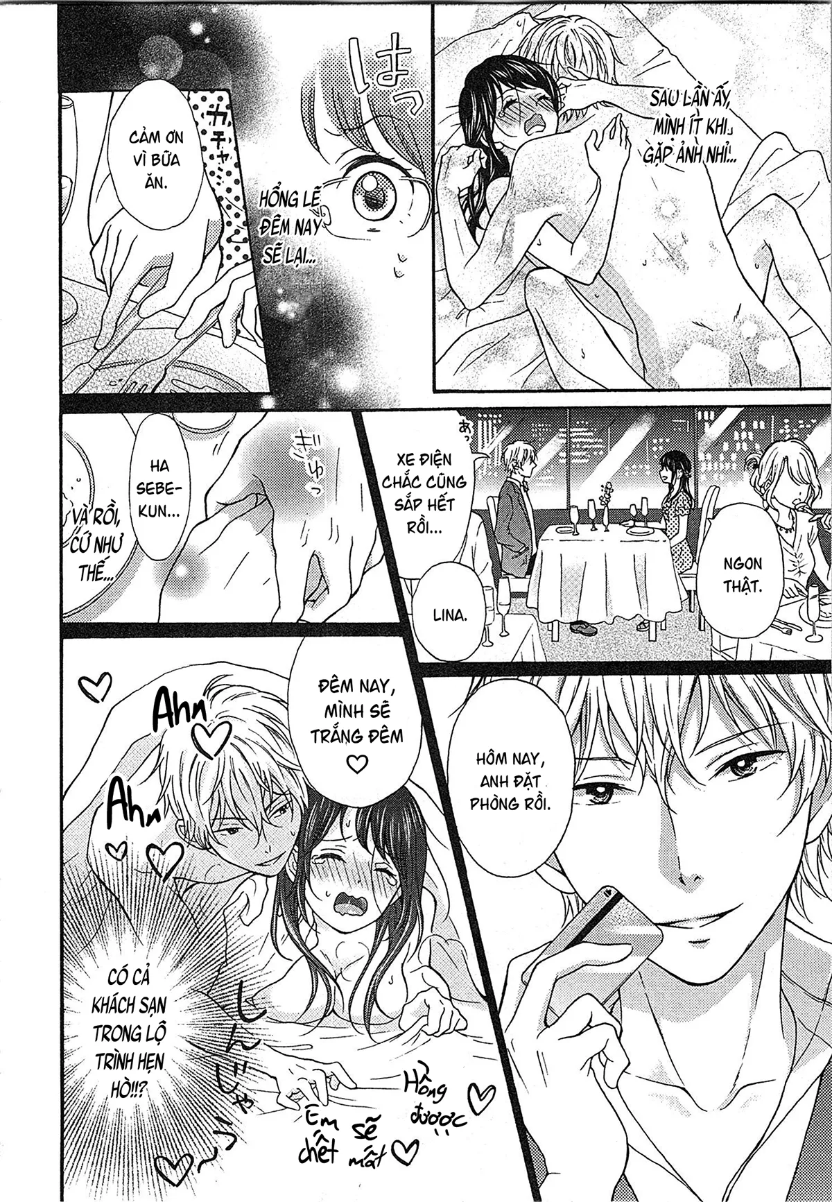 HentaiVN.net - Ảnh 3 - Cô gái hay hoang tưởng thích sự nóng bỏng [Mousou Otome Oatsui no ga Osuki; 妄想乙女はお熱いのがお好きっ] - Chap 4