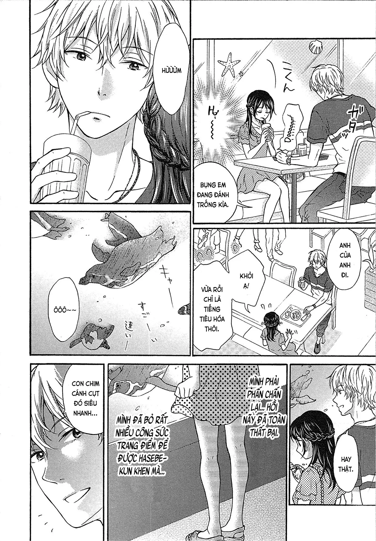 HentaiVN.net - Ảnh 9 - Cô gái hay hoang tưởng thích sự nóng bỏng [Mousou Otome Oatsui no ga Osuki; 妄想乙女はお熱いのがお好きっ] - Chap 4