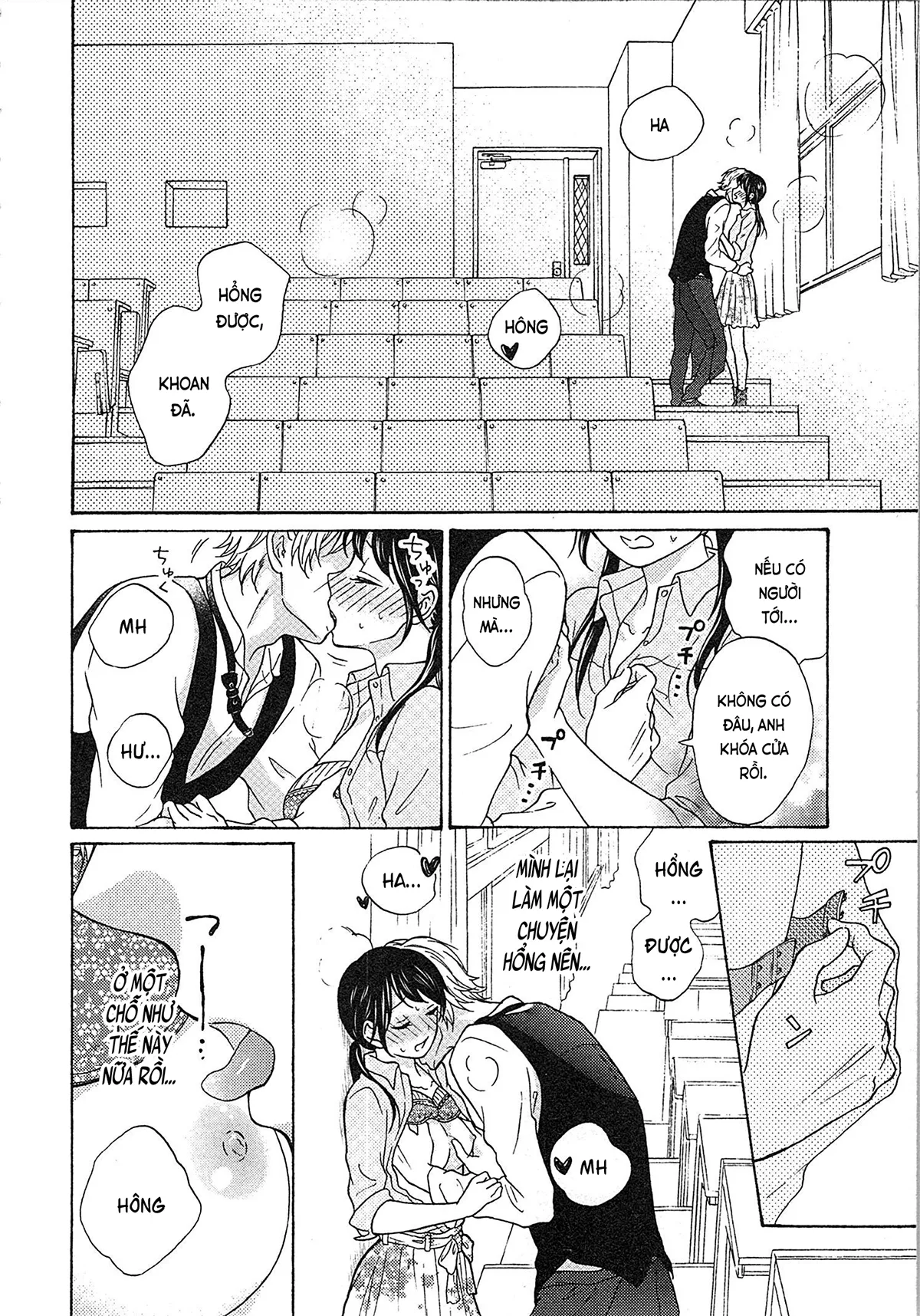HentaiVN.net - Ảnh 16 - Cô gái hay hoang tưởng thích sự nóng bỏng [Mousou Otome Oatsui no ga Osuki; 妄想乙女はお熱いのがお好きっ] - Chap 5