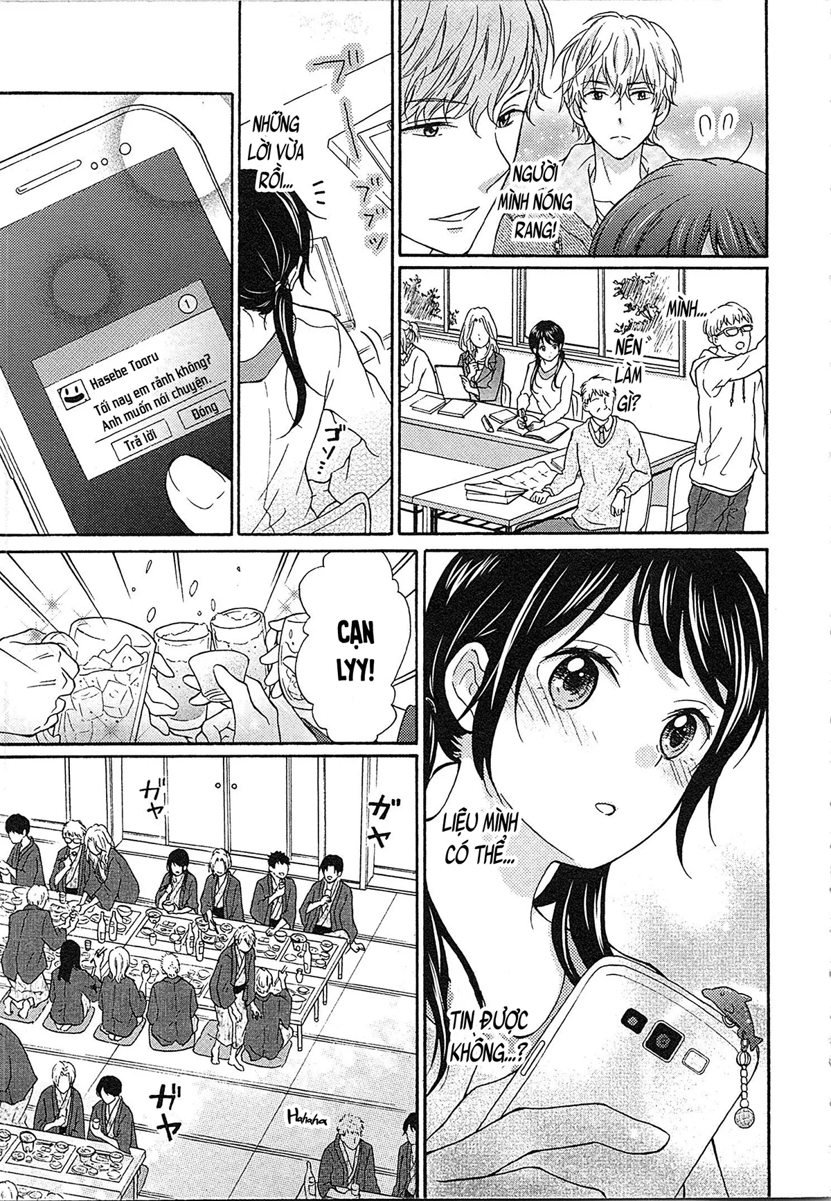 HentaiVN.net - Ảnh 17 - Cô gái hay hoang tưởng thích sự nóng bỏng [Mousou Otome Oatsui no ga Osuki; 妄想乙女はお熱いのがお好きっ] - Chap 6