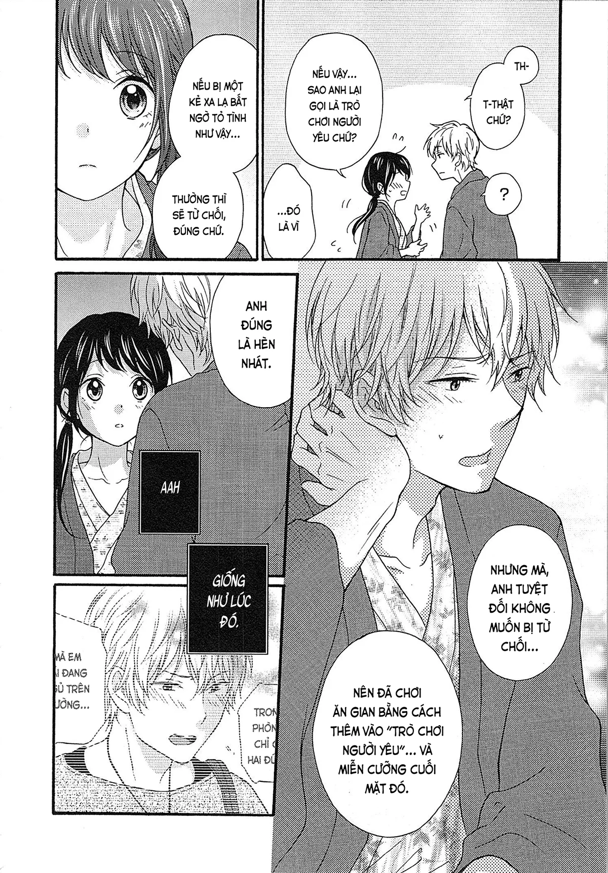 HentaiVN.net - Ảnh 12 - Cô gái hay hoang tưởng thích sự nóng bỏng [Mousou Otome Oatsui no ga Osuki; 妄想乙女はお熱いのがお好きっ] - Chap 7
