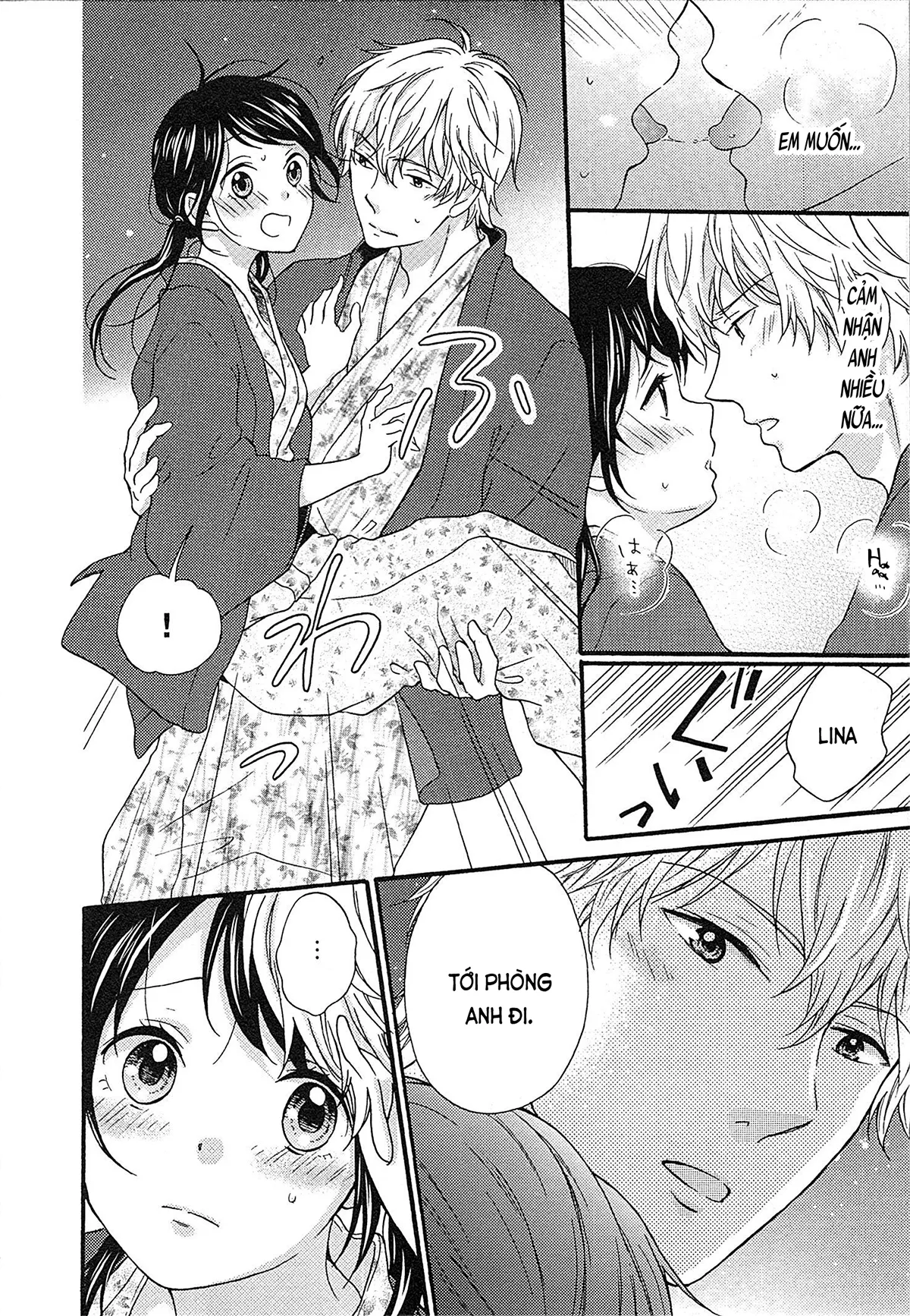 HentaiVN.net - Ảnh 16 - Cô gái hay hoang tưởng thích sự nóng bỏng [Mousou Otome Oatsui no ga Osuki; 妄想乙女はお熱いのがお好きっ] - Chap 7